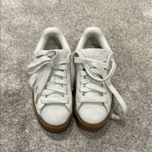 Women's White Sneakers Men’s sizing